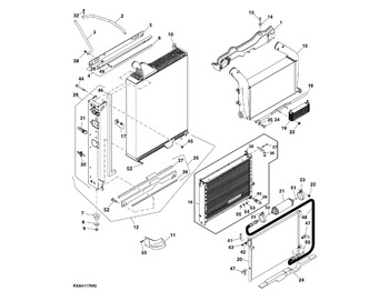 Hladnjak klime JOHN DEERE