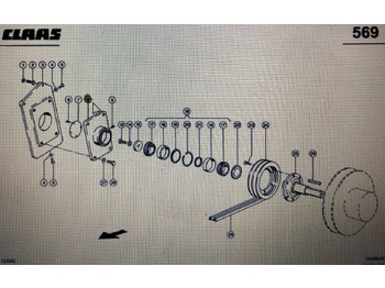 Rezervni dijelovi CLAAS