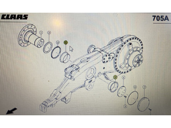 Rezervni dijelovi CLAAS