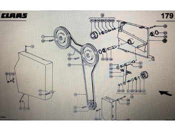 Rezervni dijelovi CLAAS