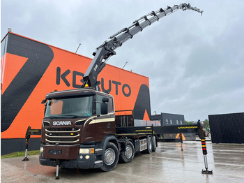 Kamion s otvorenim sandukom SCANIA G 450