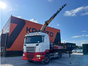 Kamion s otvorenim sandukom SCANIA R 500