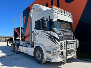 Kamion šumar, Kamion s kranom za prijevoz drva Scania R 580 6x4 EPSILON M12L97 / RETARDER: slika Kamion šumar, Kamion s kranom za prijevoz drva Scania R 580 6x4 EPSILON M12L97 / RETARDER