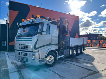 Kamion s otvorenim sandukom, Kamion s kranom Volvo FH 12 460 8x4*4 EFFER 550/6S YEAR 2006 + JIB + WINCH / PLATFORM L= 6244 mm: slika Kamion s otvorenim sandukom, Kamion s kranom Volvo FH 12 460 8x4*4 EFFER 550/6S YEAR 2006 + JIB + WINCH / PLATFORM L= 6244 mm