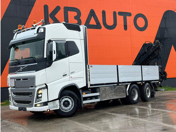 Kamion s otvorenim sandukom, Kamion s kranom Volvo FH 16 600 6x2*4 HIAB 166E-5 HIPRO / PLATFORM L=6309 mm: slika Kamion s otvorenim sandukom, Kamion s kranom Volvo FH 16 600 6x2*4 HIAB 166E-5 HIPRO / PLATFORM L=6309 mm