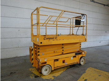 Škarasta podizna platforma Used Electric scissor Lift Haulotte Compact 12: slika Škarasta podizna platforma Used Electric scissor Lift Haulotte Compact 12