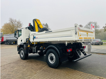 Kiper, Kamion s kranom MAN TGM 18.320 4x4 BB Kipper Kran 131 Single Winter: slika Kiper, Kamion s kranom MAN TGM 18.320 4x4 BB Kipper Kran 131 Single Winter