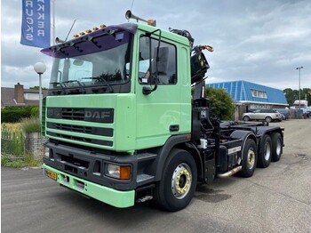 Kamion s kranom DAF 95 ATi 360 8X2 STEEL SPRING HIAB 166B-2 Duo: slika Kamion s kranom DAF 95 ATi 360 8X2 STEEL SPRING HIAB 166B-2 Duo