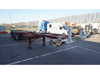 Transporter kontejnera/ Poluprikolica s izmjenjivim sanducima Renders 3 AXLE EXTENDABLE CONTAINER TRANSPORT TRAILER: slika Transporter kontejnera/ Poluprikolica s izmjenjivim sanducima Renders 3 AXLE EXTENDABLE CONTAINER TRANSPORT TRAILER