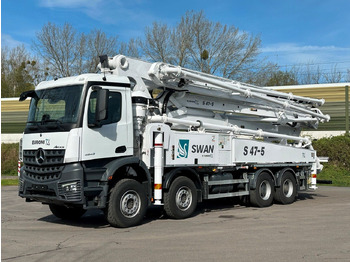 Automješalica Mercedes-Benz Arocs 5 4542 8x4 SWAN TSP 47-5 160RZ ( 47m ): slika Automješalica Mercedes-Benz Arocs 5 4542 8x4 SWAN TSP 47-5 160RZ ( 47m )