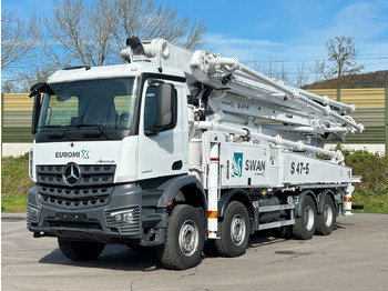 Automješalica Mercedes-Benz Arocs 5 4542 8x4 SWAN TSP 47-5 160RZ ( 47m ): slika Automješalica Mercedes-Benz Arocs 5 4542 8x4 SWAN TSP 47-5 160RZ ( 47m )
