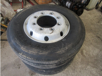 Guma za Kamion ALCOA ALLOYS (2) 285/70/19.5 STEER DUNLOP 2012 10/12MM TREAD 30MM HOLES: slika Guma za Kamion ALCOA ALLOYS (2) 285/70/19.5 STEER DUNLOP 2012 10/12MM TREAD 30MM HOLES