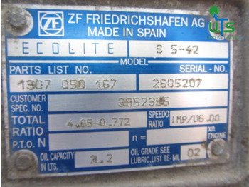 Mjenjač za Kamion VOLVO FLC 7.5TON 5 SPEED GEARBOX TYPE S5.42: slika Mjenjač za Kamion VOLVO FLC 7.5TON 5 SPEED GEARBOX TYPE S5.42 Mjenjač za Kamion VOLVO FLC 7.5TON 5 SPEED GEARBOX TYPE S5.42: slika Mjenjač za Kamion VOLVO FLC 7.5TON 5 SPEED GEARBOX TYPE S5.42