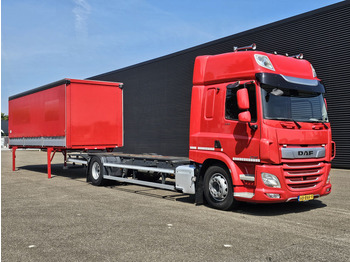 Kamion s ceradom DAF CF 340 SPACECAB / 2 X BDF LAADBAK: slika Kamion s ceradom DAF CF 340 SPACECAB / 2 X BDF LAADBAK