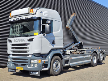Kamion s kukastom dizalicom SCANIA R 450