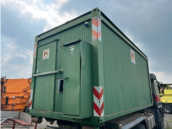 Kukasta dizalica/ Sustav s proklizavajućim upravljanjem Büro Container mit Heizung Licht Tisch Schränke: slika Kukasta dizalica/ Sustav s proklizavajućim upravljanjem Büro Container mit Heizung Licht Tisch Schränke
