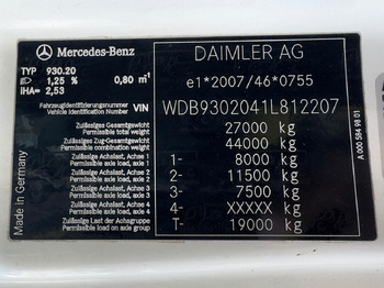Kamion s kukastom dizalicom, Kamion s kranom Mercedes-Benz 2541 6x2 ARK Meiller 20.65 | ATLA 120.2E mit 5&6: slika Kamion s kukastom dizalicom, Kamion s kranom Mercedes-Benz 2541 6x2 ARK Meiller 20.65 | ATLA 120.2E mit 5&6