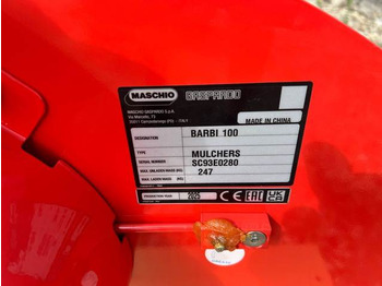 Malčer sa čekićima Maschio Gaspardo Barbi 100 HA20: slika Malčer sa čekićima Maschio Gaspardo Barbi 100 HA20