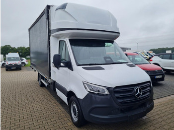 Dostavno vozilo s ceradom Mercedes-Benz Sprinter 317 AG Pritsche Schiebe Plane Schlafkab: slika Dostavno vozilo s ceradom Mercedes-Benz Sprinter 317 AG Pritsche Schiebe Plane Schlafkab