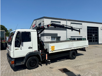 Kamion s otvorenim sandukom, Kamion s kranom MAN 8.163 L2000 Pritsche+Kran Hiab 035: slika Kamion s otvorenim sandukom, Kamion s kranom MAN 8.163 L2000 Pritsche+Kran Hiab 035