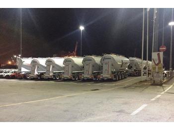 Novi Silos poluprikolica za prijevoz cementa NURSAN Steel W Type Silo: slika Novi Silos poluprikolica za prijevoz cementa NURSAN Steel W Type Silo