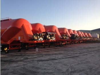 Novi Silos poluprikolica za prijevoz cementa NURSAN Steel W Type Silo: slika Novi Silos poluprikolica za prijevoz cementa NURSAN Steel W Type Silo