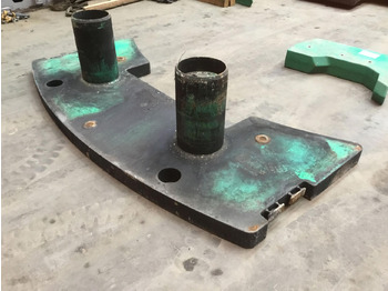Protuuteg za Autodizalica FAUN ATF 60-3 counterweight base plate 1,6 ton: slika Protuuteg za Autodizalica FAUN ATF 60-3 counterweight base plate 1,6 ton