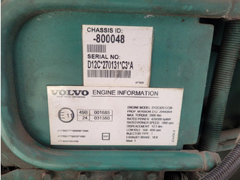 Motor za Autodizalica Volvo Volvo D12: slika Motor za Autodizalica Volvo Volvo D12