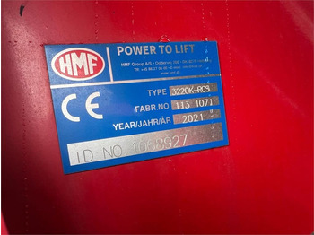 Kamionska dizalica za Kamion HMF 3220K6 på aftagelig konsol: slika Kamionska dizalica za Kamion HMF 3220K6 på aftagelig konsol