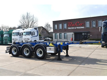 Transporter kontejnera/ Poluprikolica s izmjenjivim sanducima VAN HOOL 20'