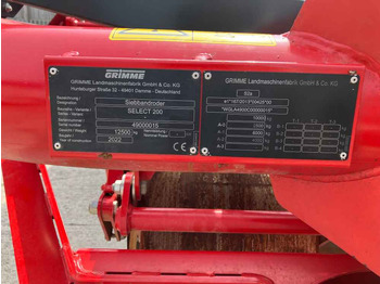 Kombajn Grimme Grimme Select 200 2 Row Trailed Potato Harvester: slika Kombajn Grimme Grimme Select 200 2 Row Trailed Potato Harvester