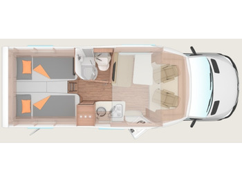 Poluintegrirani kamper WEINSBERG CaraCompact Suite MB 640 MEG