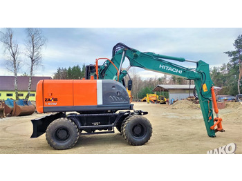 Bager na kotačima Hitachi ZX140W-3: slika Bager na kotačima Hitachi ZX140W-3