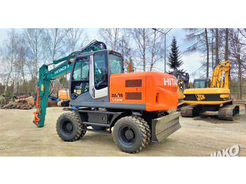 Bager na kotačima Hitachi ZX140W-3: slika Bager na kotačima Hitachi ZX140W-3