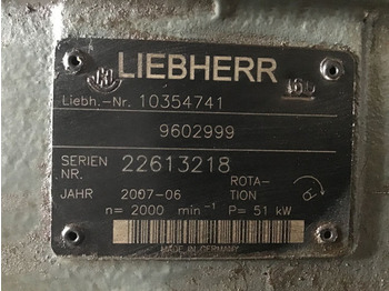 Hidraulična pumpa LIEBHERR
