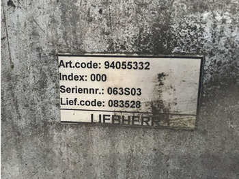 Kabina i unutrašnjost LIEBHERR
