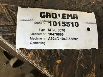Osovina i dijelovi LIEBHERR