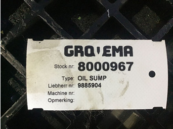 Karter Liebherr Oil Sump: slika Karter Liebherr Oil Sump