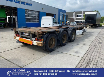 Transporter kontejnera/ Poluprikolica s izmjenjivim sanducima KRONE SD