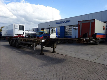 Transporter kontejnera/ Poluprikolica s izmjenjivim sanducima Krone SD Chassis / ADR / 2x Extendable / MB + Disc / 2x Lift Axle: slika Transporter kontejnera/ Poluprikolica s izmjenjivim sanducima Krone SD Chassis / ADR / 2x Extendable / MB + Disc / 2x Lift Axle
