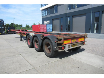 Transporter kontejnera/ Poluprikolica s izmjenjivim sanducima Renders Container Chassis / Extendable on rear / BPW + drum: slika Transporter kontejnera/ Poluprikolica s izmjenjivim sanducima Renders Container Chassis / Extendable on rear / BPW + drum