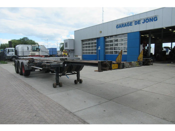 Transporter kontejnera/ Poluprikolica s izmjenjivim sanducima Renders Container Chassis / Extendable on rear / BPW + drum: slika Transporter kontejnera/ Poluprikolica s izmjenjivim sanducima Renders Container Chassis / Extendable on rear / BPW + drum