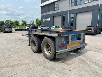 Transporter kontejnera/ Poluprikolica s izmjenjivim sanducima Van Hool 20FT Chassis / Steel Suspension / Double Air: slika Transporter kontejnera/ Poluprikolica s izmjenjivim sanducima Van Hool 20FT Chassis / Steel Suspension / Double Air