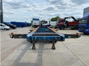 Transporter kontejnera/ Poluprikolica s izmjenjivim sanducima Van Hool 20FT Chassis / Steel Suspension / Double Air: slika Transporter kontejnera/ Poluprikolica s izmjenjivim sanducima Van Hool 20FT Chassis / Steel Suspension / Double Air