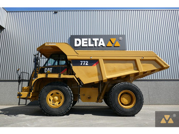 Kruti istovarivač/ Kamion za prijevoz kamenja CATERPILLAR 772