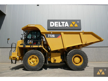 Kruti istovarivač/ Kamion za prijevoz kamenja CATERPILLAR 772