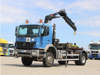 Kamion s kukastom dizalicom MERCEDES-BENZ Axor 1824