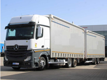 Kamion s ceradom MERCEDES-BENZ Actros 2542