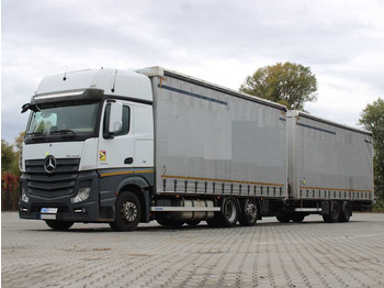 Kamion s ceradom MERCEDES-BENZ Actros 2542