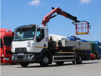 Kamion s kukastom dizalicom RENAULT D